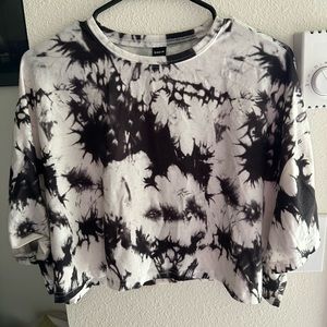 Tye-dye crop top